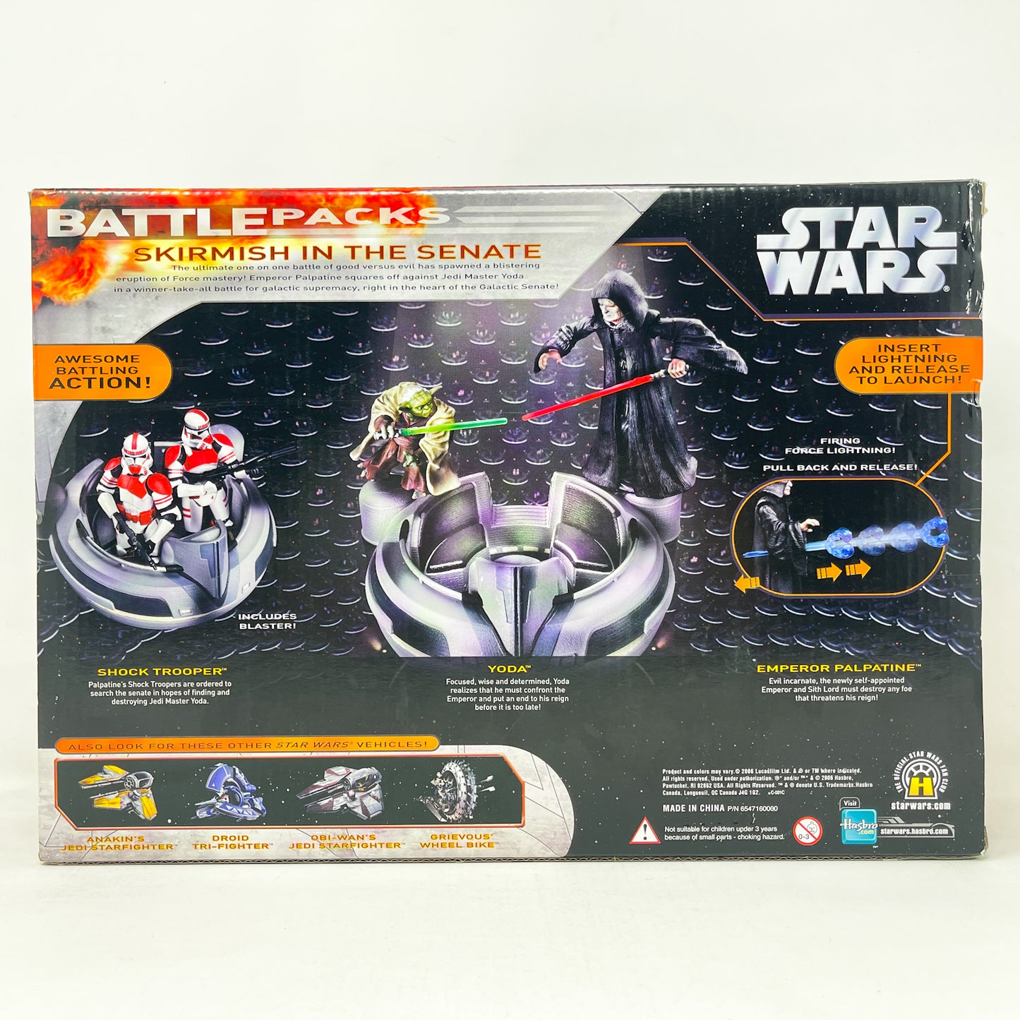 Skirmish in the Senate Battle Pack # - Hasbro Saga Collection (2007)