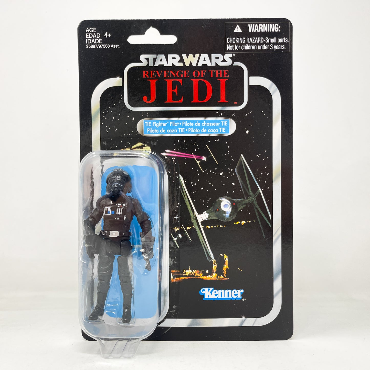 VC065 Tie Fighter Pilot (ROTJ) - Canadian Cardback - Hasbro Vintage Collection (2021)