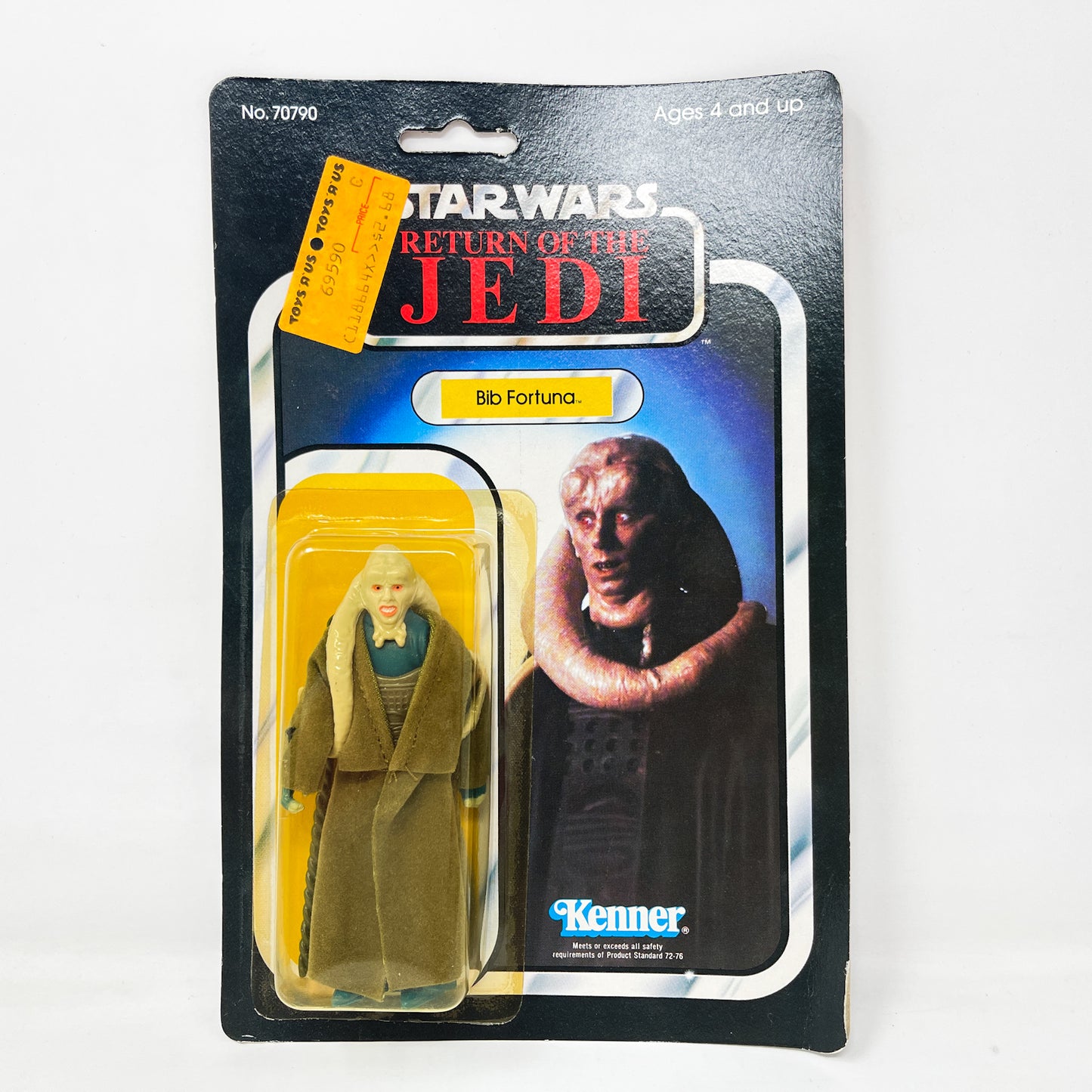 Bib Fortuna ROTJ 65A Back - Mint on Card