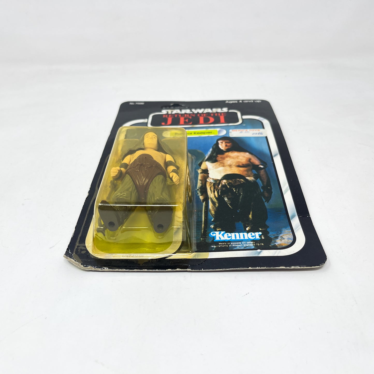 Rancor Keeper ROTJ 77A-back - Mint on Card - Vintage Kenner (1983)