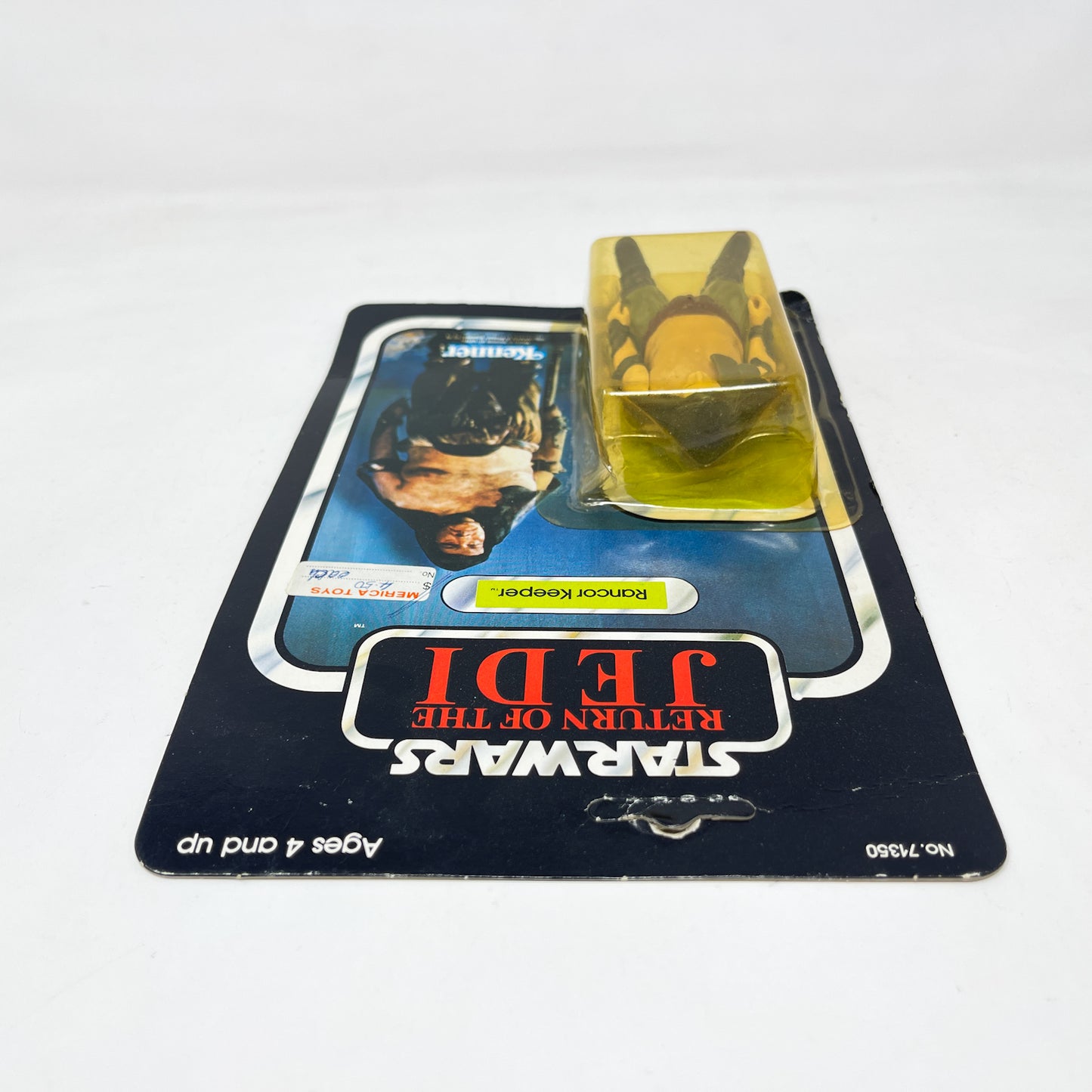 Rancor Keeper ROTJ 77A-back - Mint on Card - Vintage Kenner (1983)