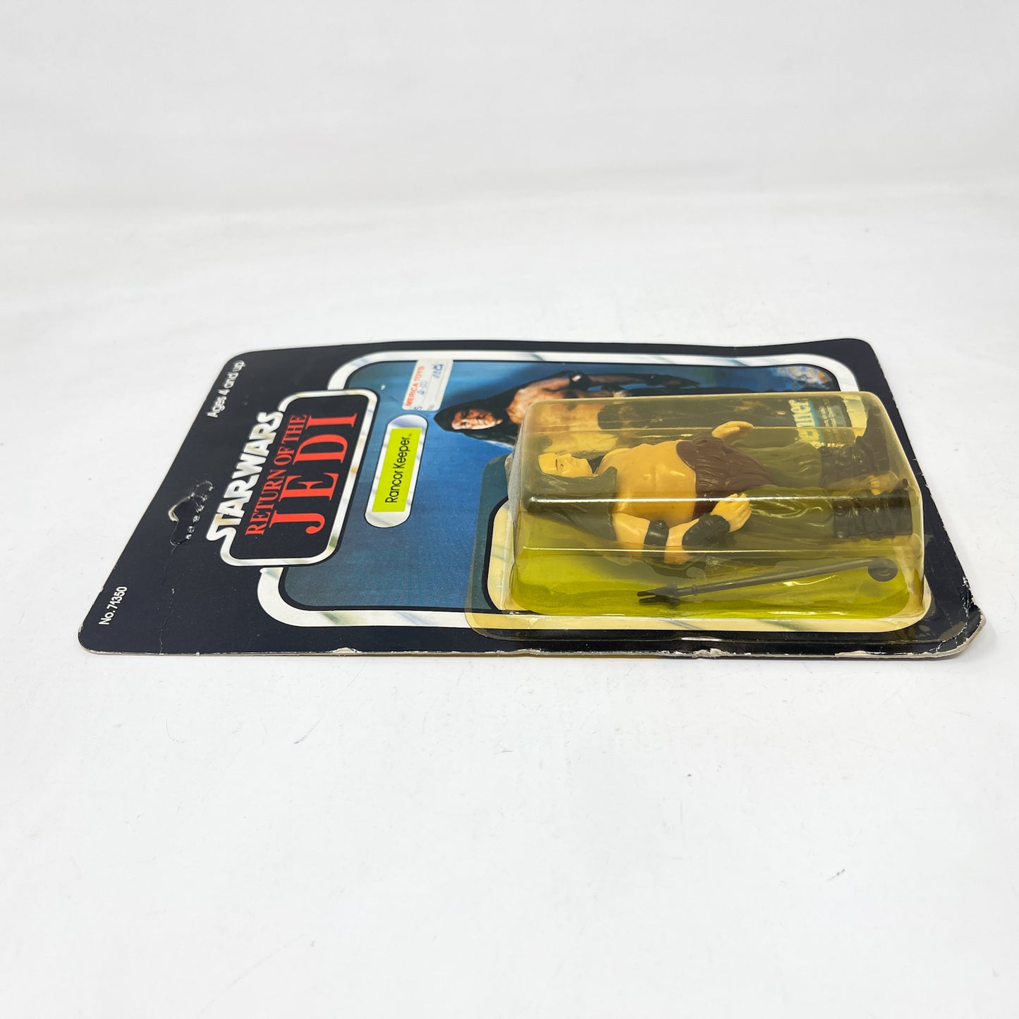 Rancor Keeper ROTJ 77A-back - Mint on Card - Vintage Kenner (1983)