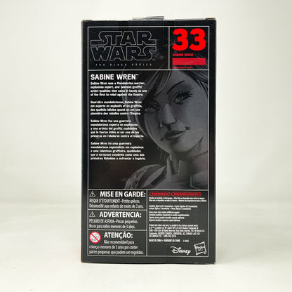 Sabine Wren (Rebels) #33 - Hasbro Black Series (2016)