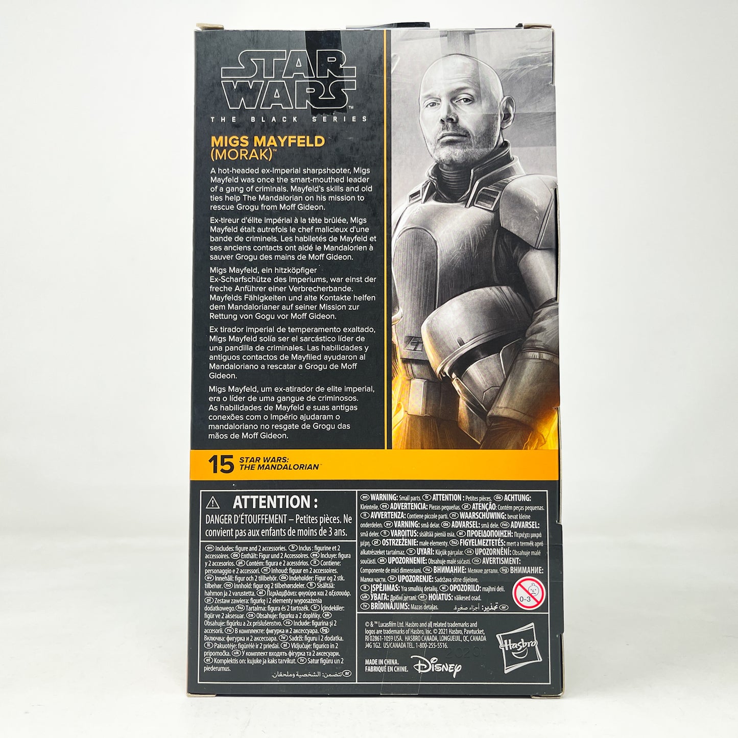 Migs Mayfield (Morak) MAN 15 - Hasbro Black Series (2022)