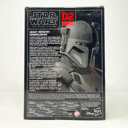 Heavy Infantry Mandalorian (Deluxe) D2 - Hasbro Black Series (2019)