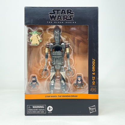 IG-12 & Grogu (Deluxe) - Hasbro Black Series (2024)