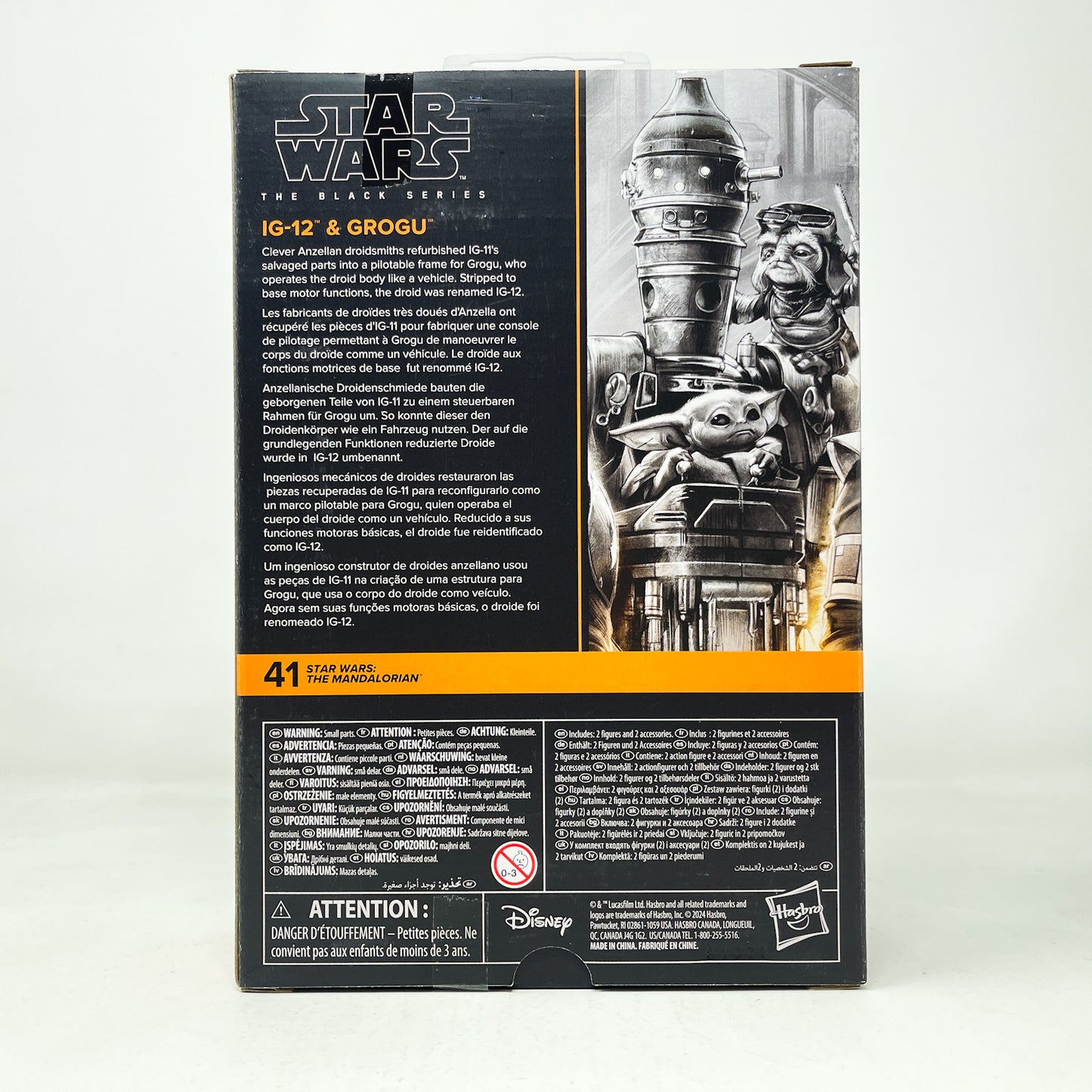 IG-12 & Grogu (Deluxe) - Hasbro Black Series (2024)