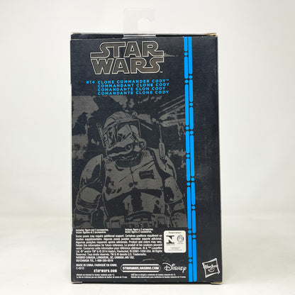 Clone Commander Cody #14 - Blue Line - Hasbro Black Series (2015)