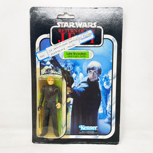 Luke Skywalker Jedi Kinight 65B Back - Mint on Card - Vintage Kenner (1983)