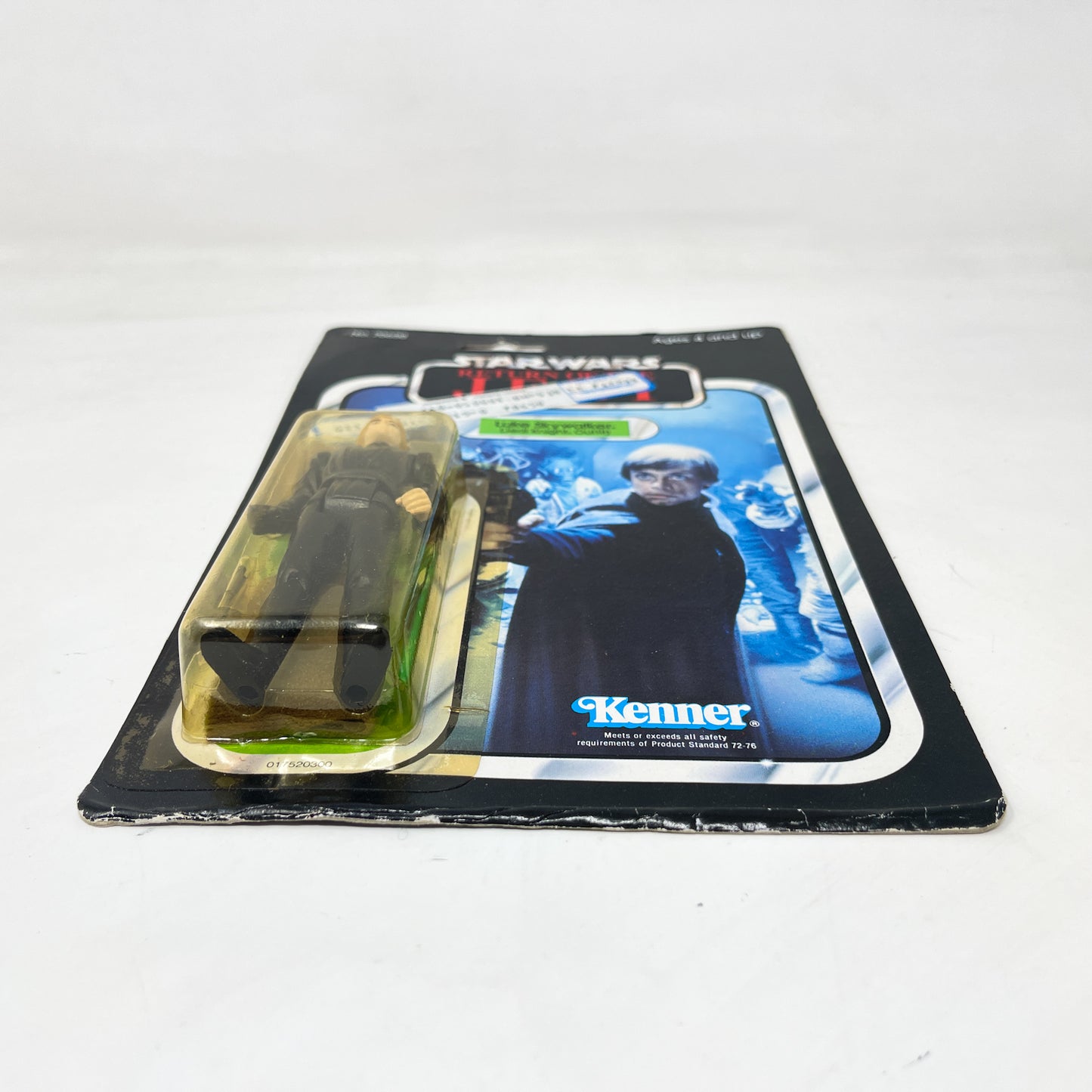 Luke Skywalker Jedi Kinight 65B Back - Mint on Card - Vintage Kenner (1983)