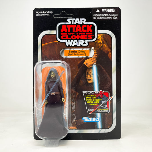 VC051 Bariss Offee - Jedi Padawan - AOTC (2010)  w/ Maul Offer - The Vintage Collection Hasbro Star Wars