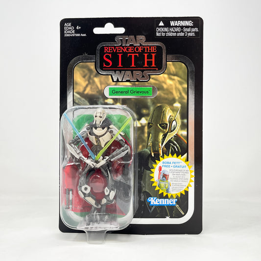 VC017 General Grievous FOIL - Canadian Cardback - Hasbro Vintage Collection (2010)