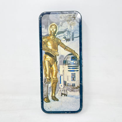 C-3PO & R2-D2Empire Strikes Back Metal Tin - Vintage Star Wars (1980)
