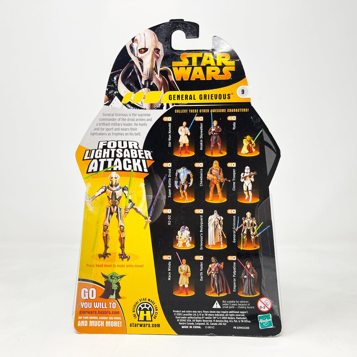 General Grievous (Four Lightsaber Attack) #09 - Hasbro ROTS 2005