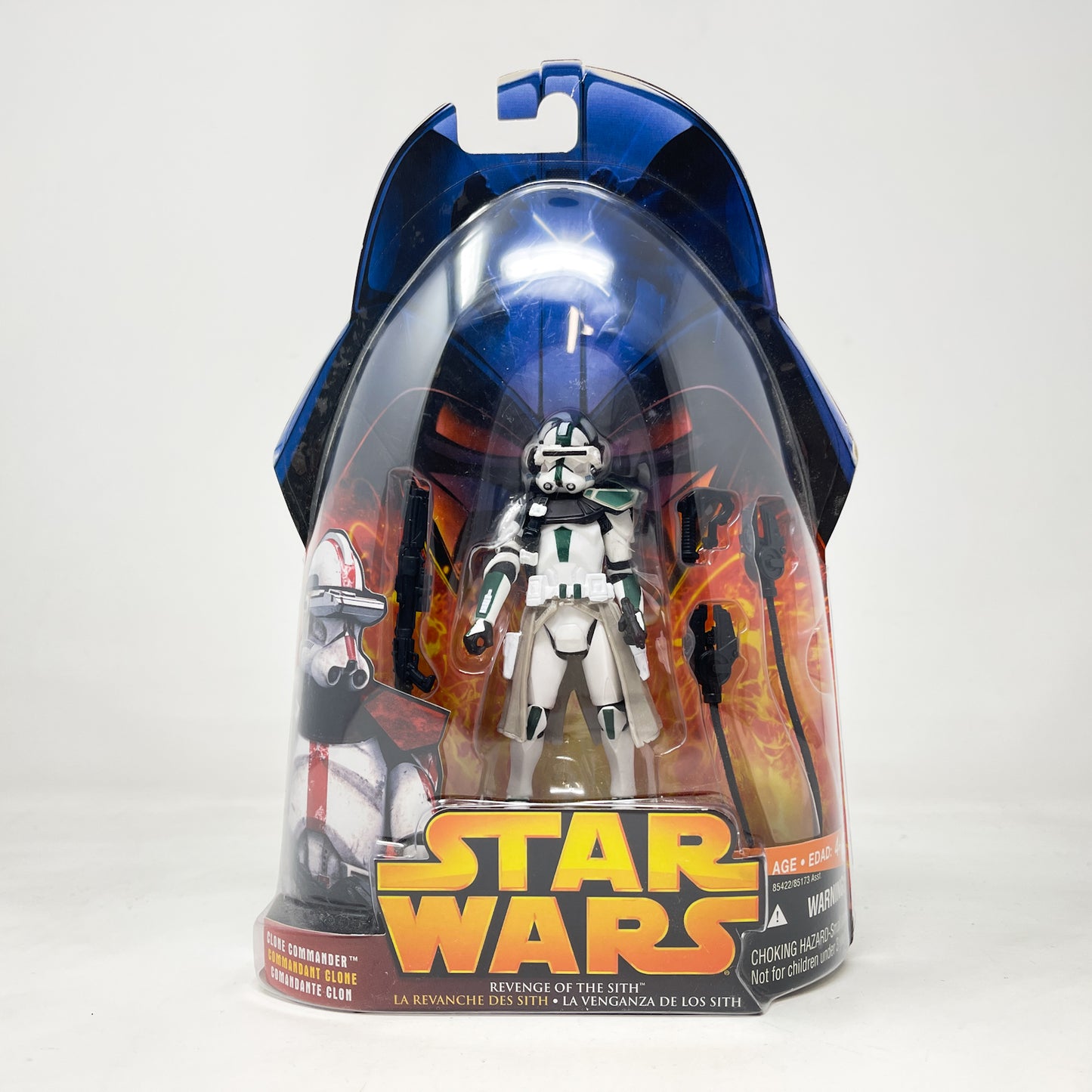 Clone Commander (Green) #33 - Hasbro ROTS 2005