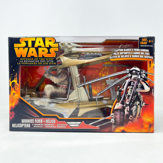 Wookiee Flyer with Wookiee Warrior (2005) – Hasbro Star Wars Revenge of the Sith - Sealed