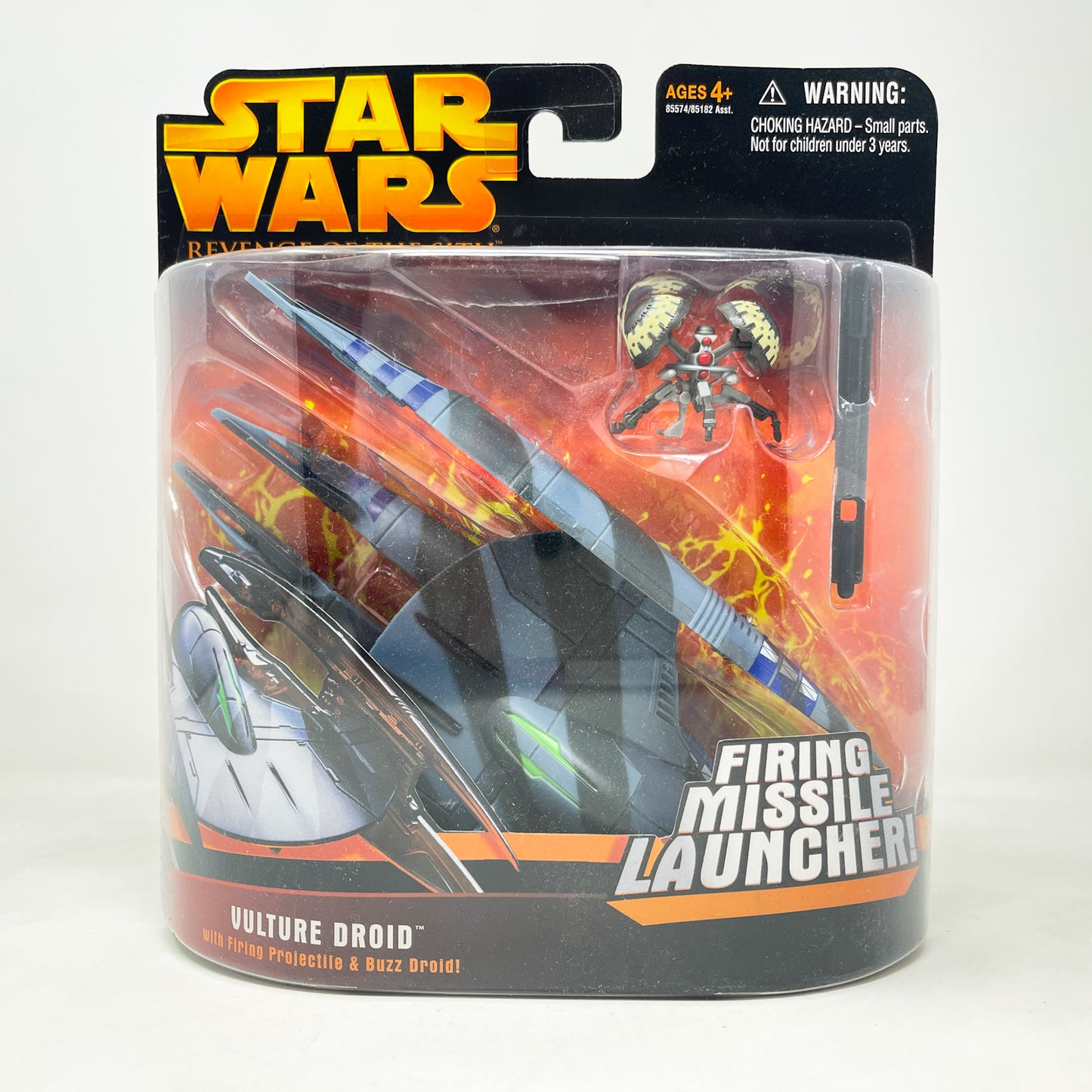 Vulture Droid with Buzz Droid - Hasbro 2005 Revenge of the Sith
