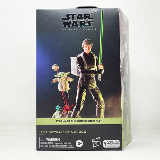 Luke Skywalker & Grogu (Deluxe 2-pack) BOBF 03 - Hasbro Black Series (2023)