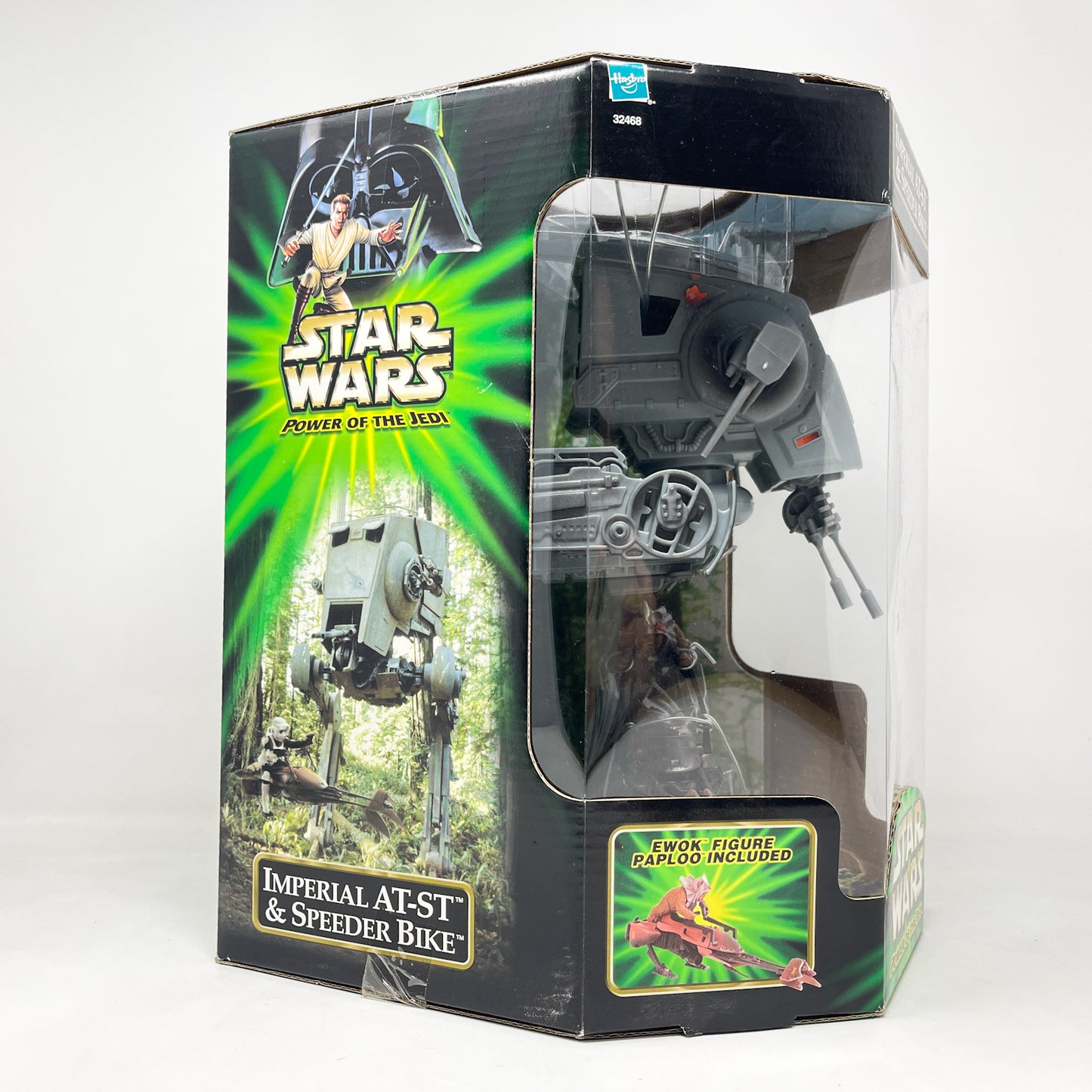 Imperial AT-ST and Speeder Bike – Hasbro Star Wars Power of the Jedi POTJ (2001)
