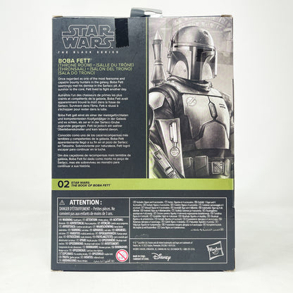 Boba Fett (Throne Room - Deluxe) BOBF 02 - Hasbro Black Series (2023)