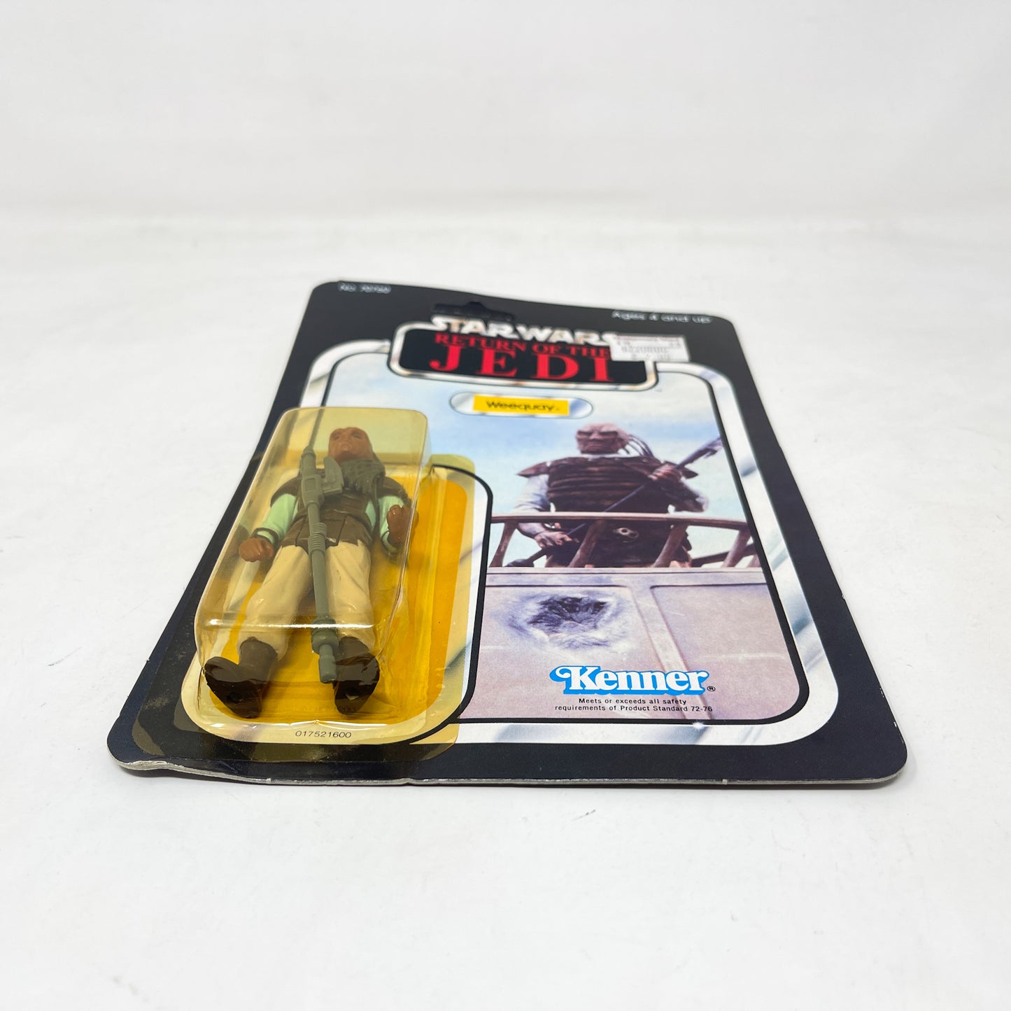 Weequay ROTJ 65B-back  - Mint on Card