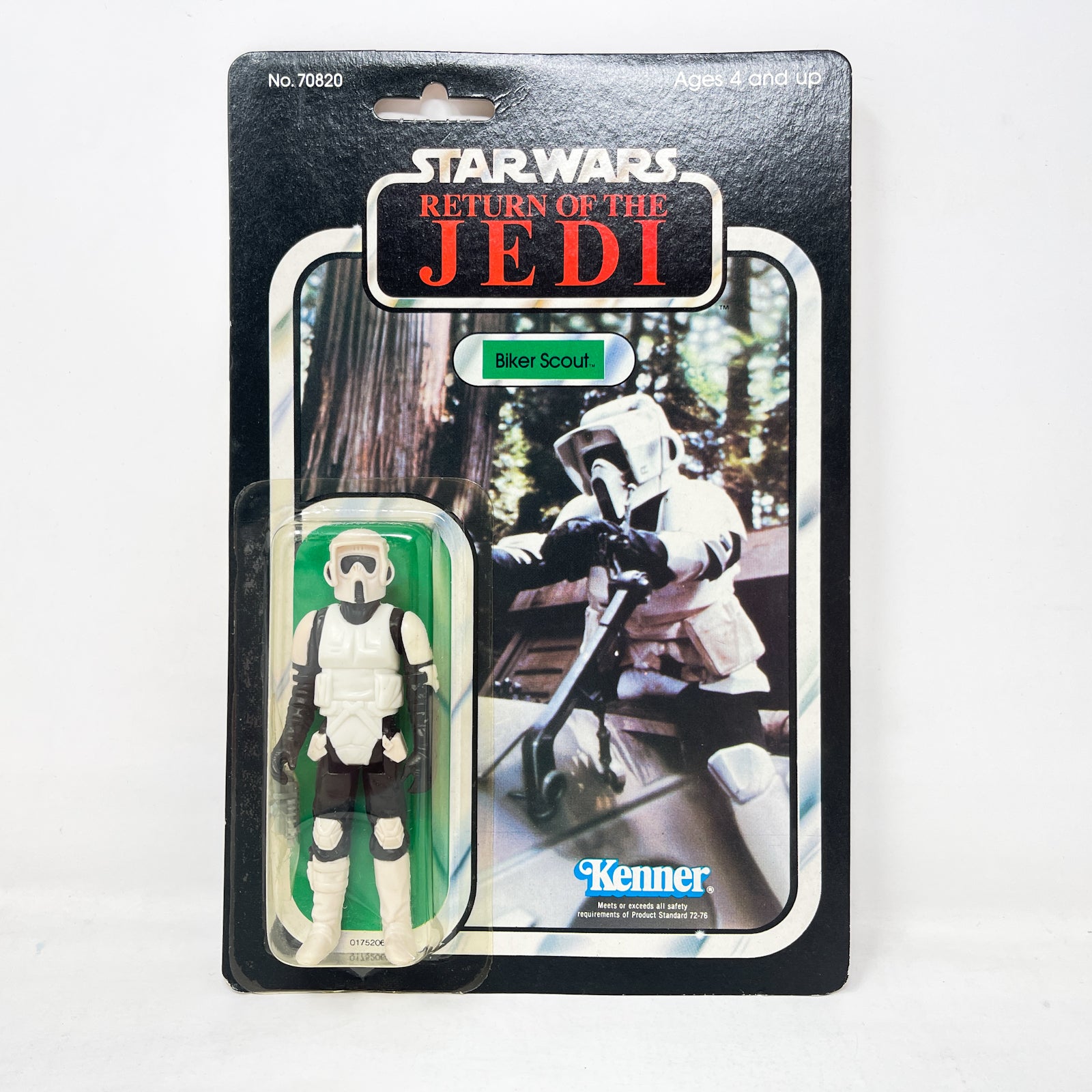 Mint-On-Card (MOC) Vintage Kenner Star Wars Sealed Figures – 4th