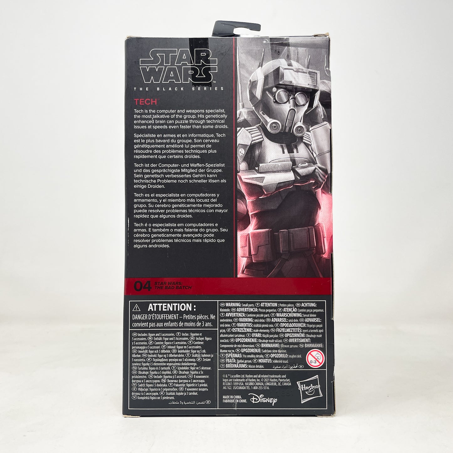 Tech (The Bad Batch) BB 04 - Hasbro Black Series (2021)