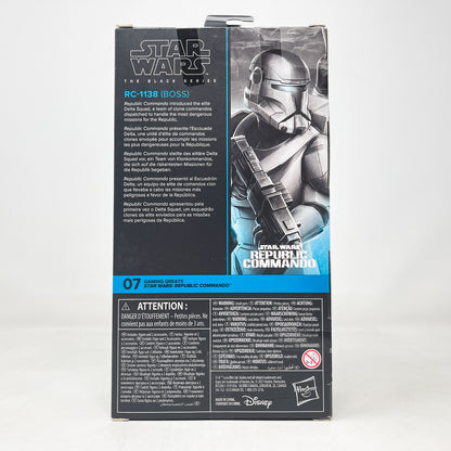 RC-1138 BOSS (Republic Commando) GG 07 - Hasbro Black Series (2022)