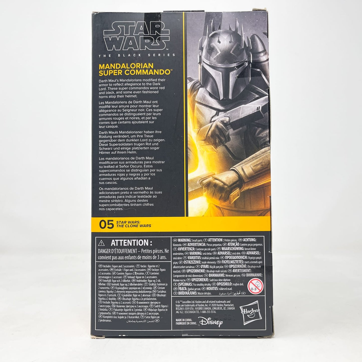 Mandalorian Super Commando CW 05 - Hasbro Black Series (2020)