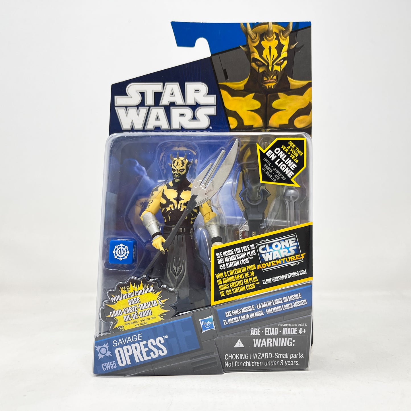 Savage Opress CW55 (Nightbrother) – Hasbro Star Wars The Clone Wars