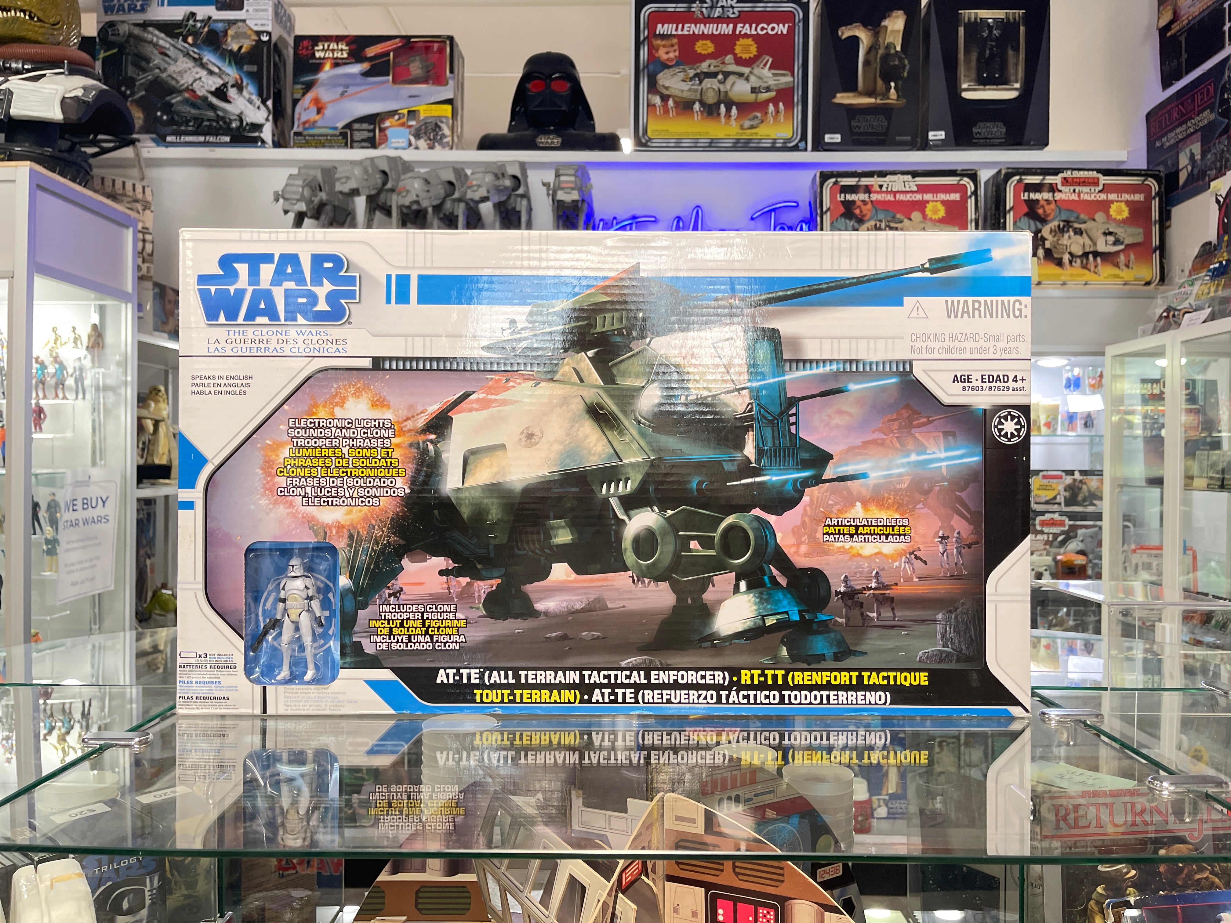 AT-TE (All Terrain Tactical Enforcer) - Hasbro Clone Wars 3.75
