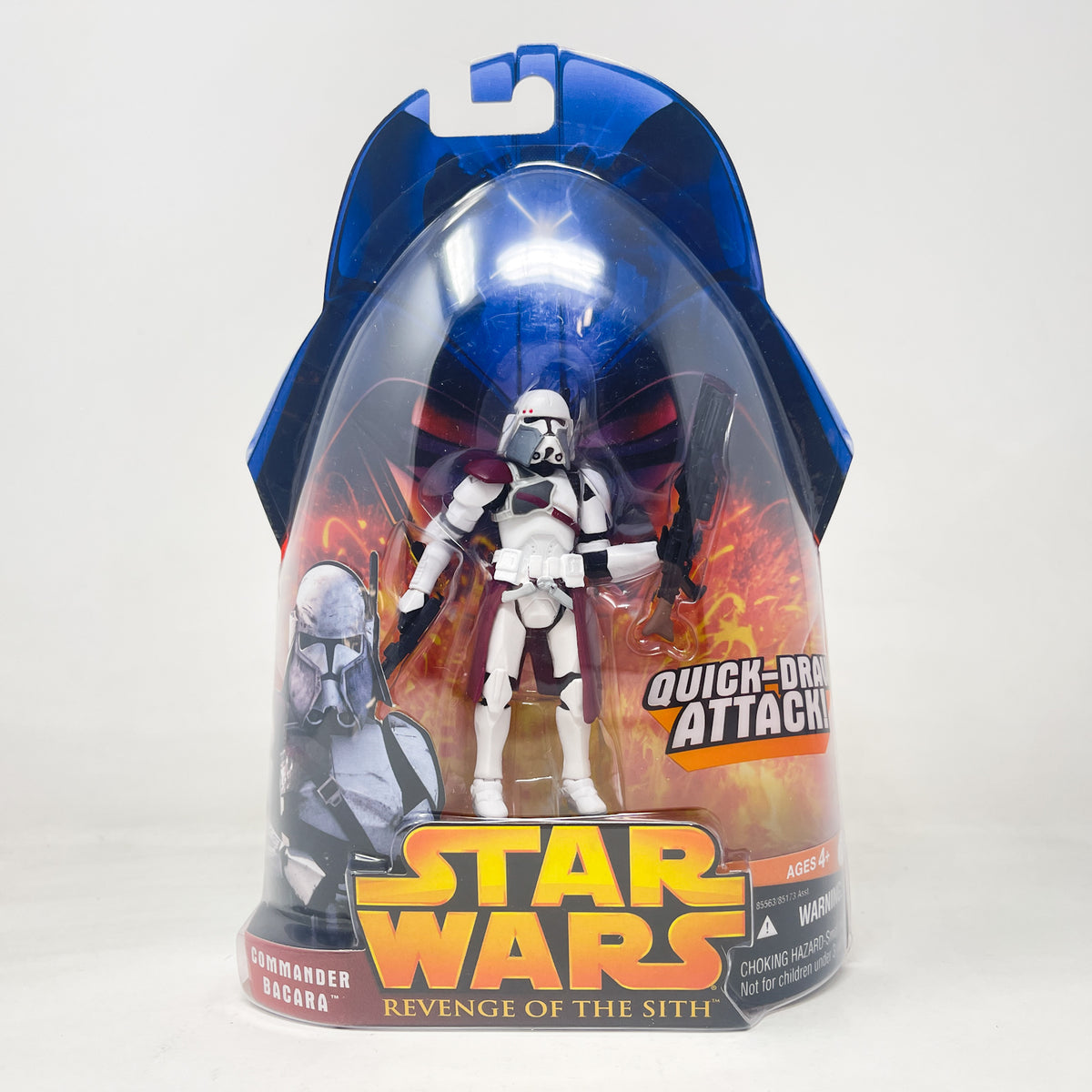 Commander Bacara (Quick-Draw Action) #49 - Hasbro ROTS 2005