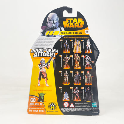 Commander Bacara (Quick-Draw Action) #49 - Hasbro ROTS 2005