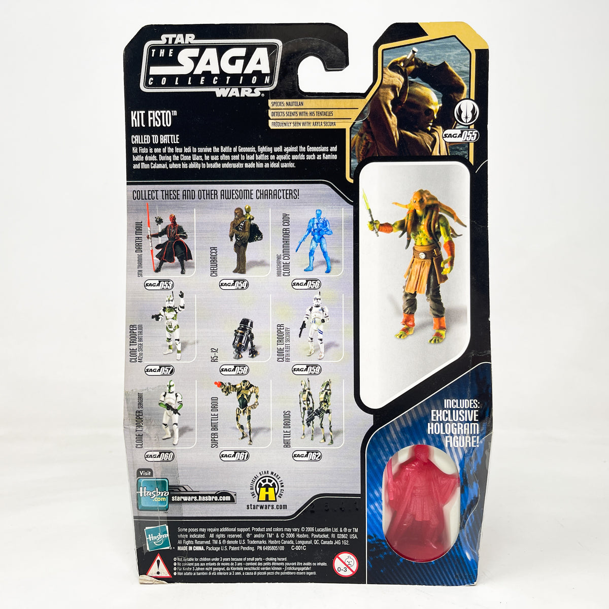 Kit Fisto #55 - Hasbro Saga Collection (2007)