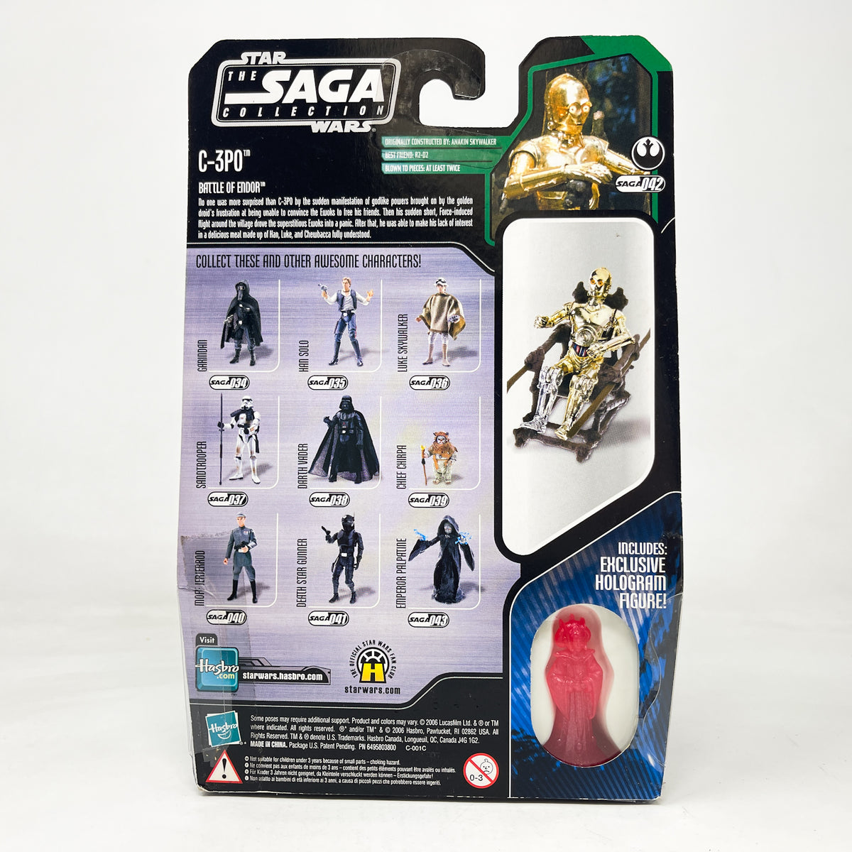 C-3PO #42 - Hasbro Saga Collection (2006)