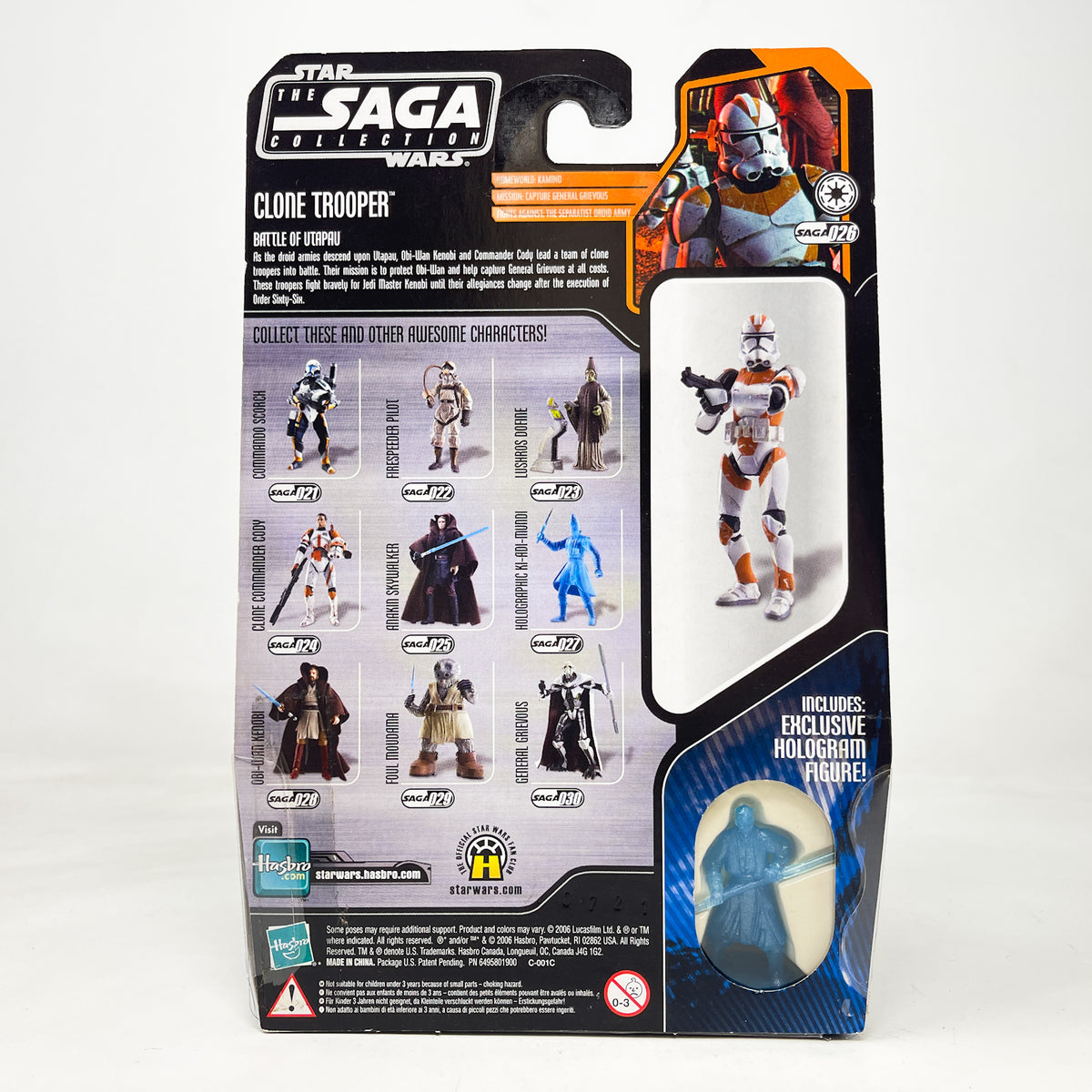Clone Trooper #26 - Hasbro Saga Collection (2006)