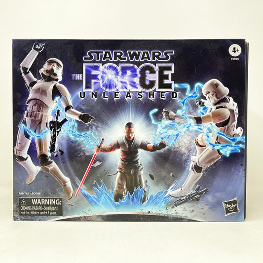 Starkiller & Troopers Set (Force Unleashed) - Hasbro Black Series (2022)