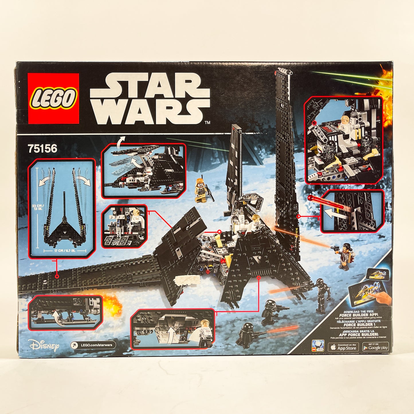 LEGO 75156 Krennic's Imperial Shuttle - Star Wars (2016 Retired) - Sealed