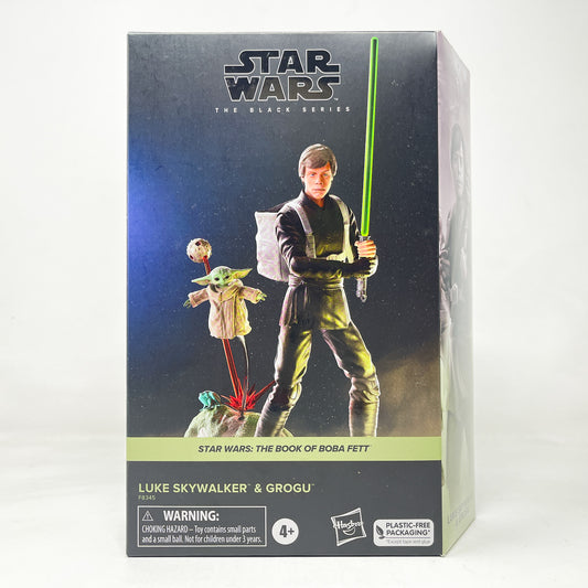 Luke Skywalker & Grogu (Deluxe 2-pack) BOBF 03 - Hasbro Black Series (2023)