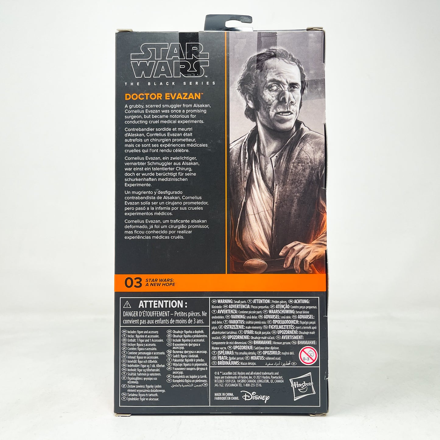 Doctor Evazan ANH 03 - Hasbro Black Series (2021)