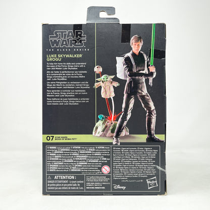 Luke Skywalker & Grogu (Deluxe 2-pack) BOBF 03 - Hasbro Black Series (2023)