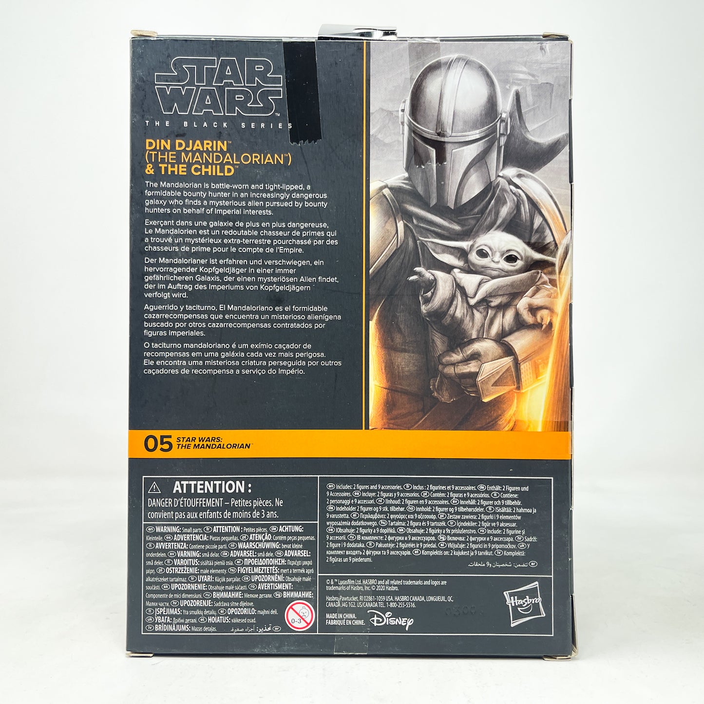 Din Djarin and The Child (Deluxe) MAN 05 - Hasbro Black Series (2020)