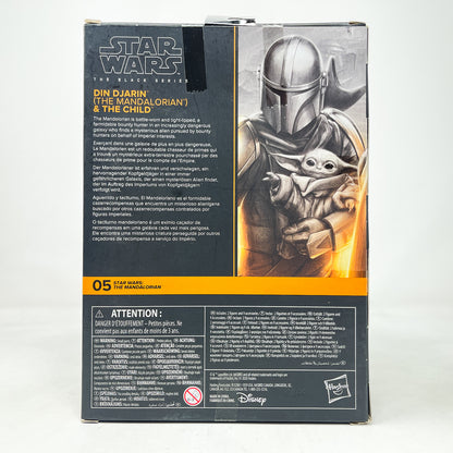 Din Djarin and The Child (Deluxe) MAN 05 - Hasbro Black Series (2020)