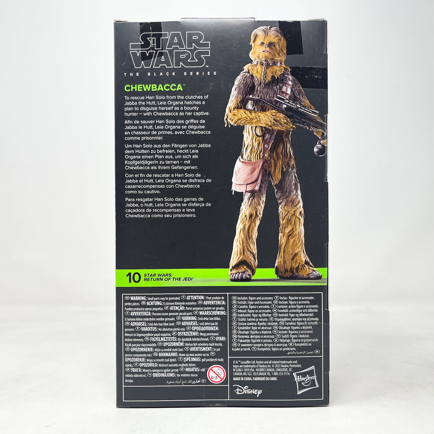 Chewbacca ROTJ #10 – Hasbro Black Series (2023)