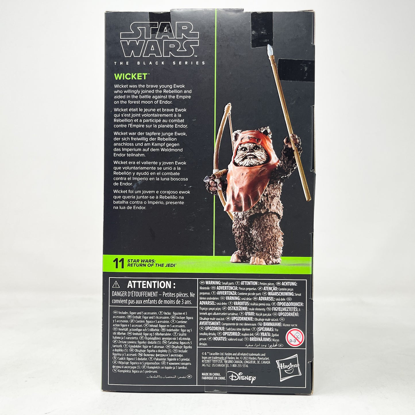 Wicket W. Warrick ROTJ #11 – Hasbro Black Series (2023)