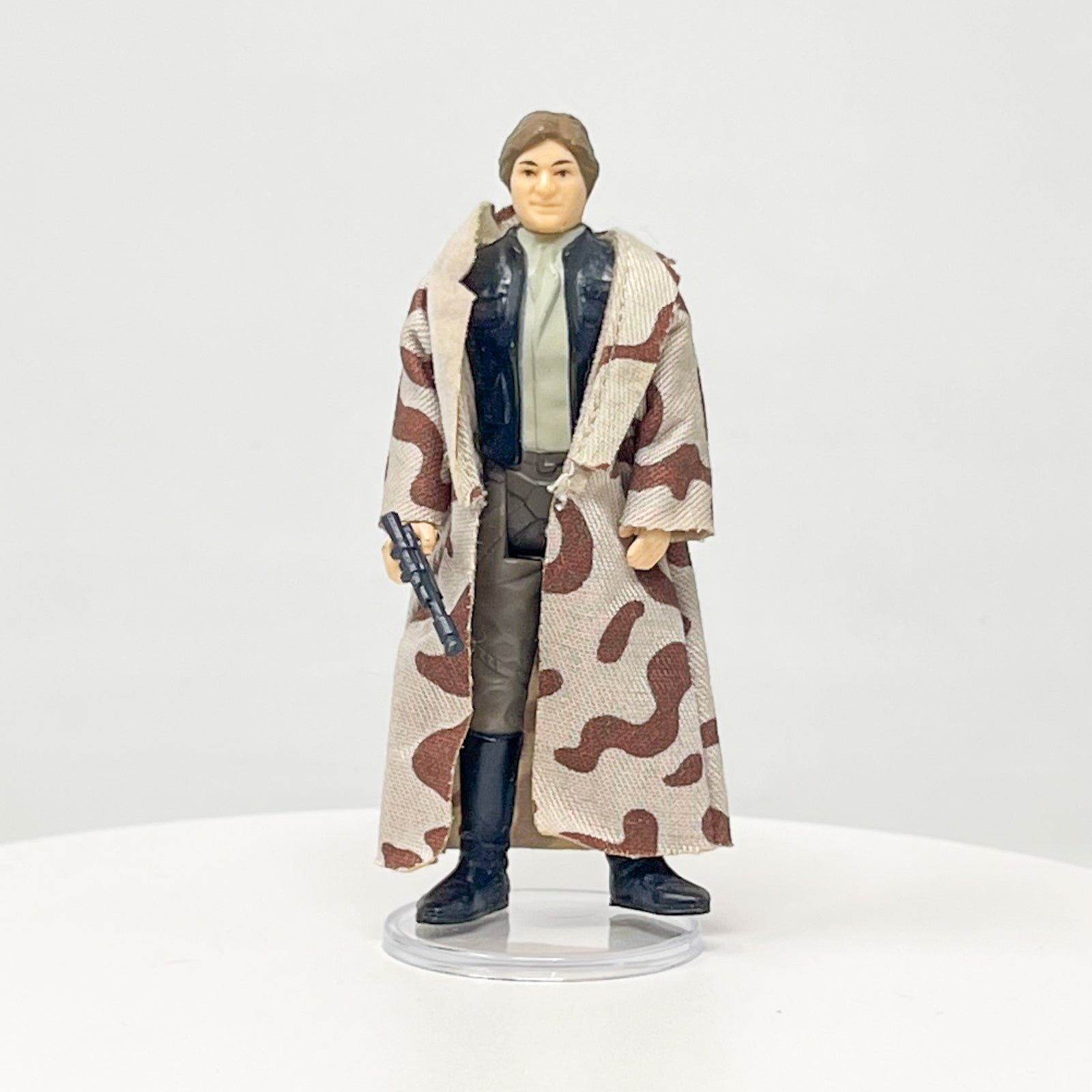 Han Solo Trenchcoat Loose Complete Vintage Star Wars Action Figure