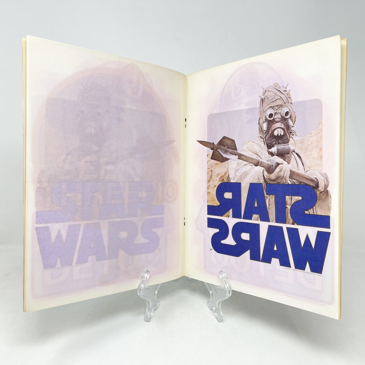 Star Wars Iron-On Transfer Book (1977)