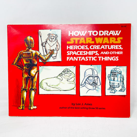 How to Draw Star Wars Book - 1983