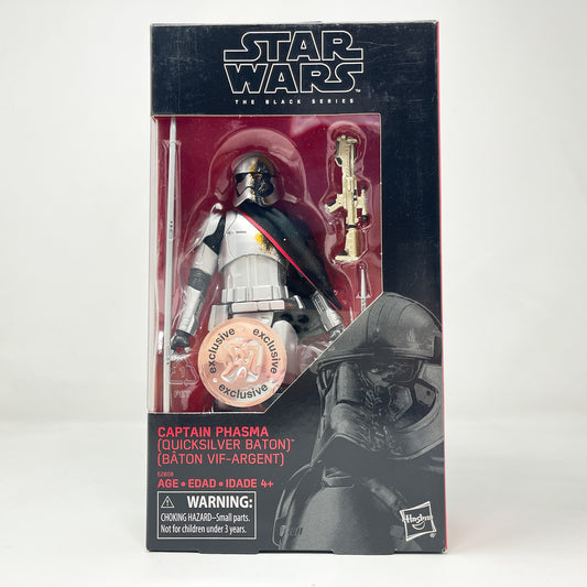 Captain Phasma (Quicksilver Baton) - Hasbro Black Series (2018)