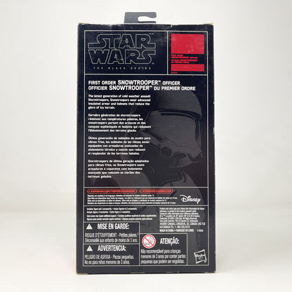 First Order Snowtrooper Officer - Hasbro Black Series (2015)